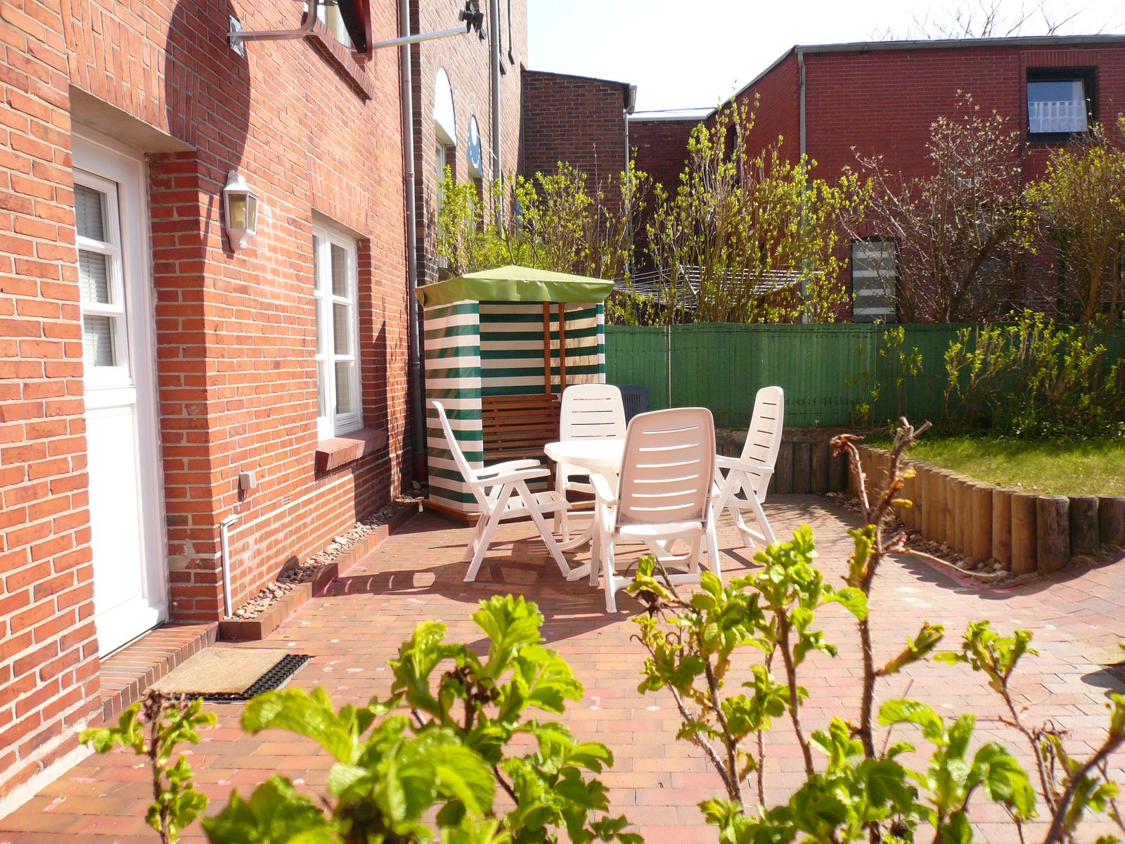 Tuin achter het huis